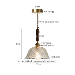 Celako™ Petalis Pendant Light | Glass Japan Vintage
