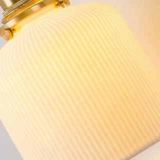 Celako™ Shiora Wall Light | White Ceramic Japan Style