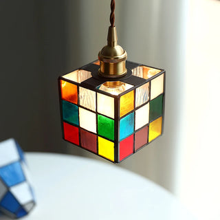 Celako™ Vitrail Pendant Light | Glass Dining Room Lighting