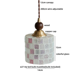 Celako™ Veruna Pendant Light | Glass Dining Room Lighting