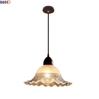 Celako™ Aulora Pendant Light | Glass Bedroom Lighting