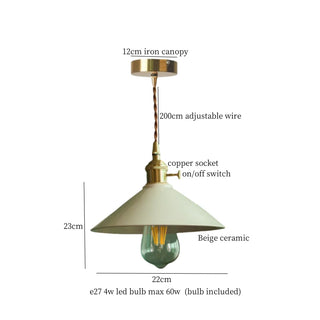 Celako™ Terracore Pendant Light | Ceramic Kitchen Island Lighting