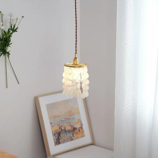 Celako™ Nacreous Pendant Light | Shell Fragment Kitchen Island Lighting