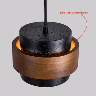 Celako™ Traventino Wall Light | Black Travertine Kitchen Island Lighting