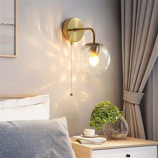 Celako™ Vitrelli Wall Light | Copper Bedroom Lighting