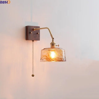Celako™ Aurglas Wall Light | Glass Bedroom Lighting