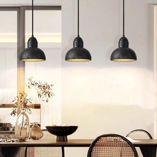 Celako™ Verta Pendant Light | Black Travertine Kitchen Island Lighting