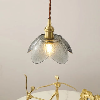 Celako™ Fumelia Pendant Light | Glass Copper Living Room