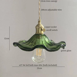 Celako™ Lotura Pendant Light | Glass Japan Wabi Sabi