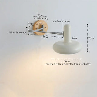 Celako™ Pivoro Wall Light | Cream Iron Art Kitchen Island Lighting