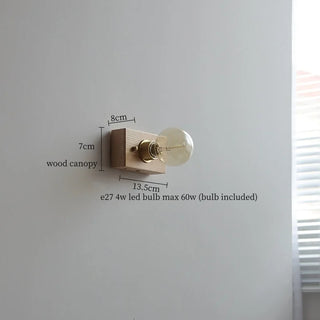 Celako™ Lignia Wall Light | Wood Living Room Lighting