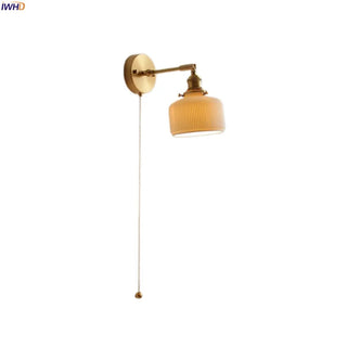 Celako™ Porcelia Wall Light | White Ceramic Living Room Lighting