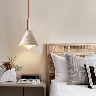 Celako™ Tavero Pendant Light | Yellow Travertine Kitchen Island Lighting