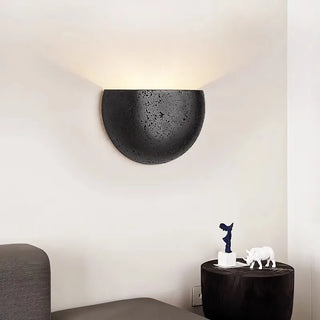 Celako™ Tiburtin Wall Light | Black Travertine Living Room Lighting