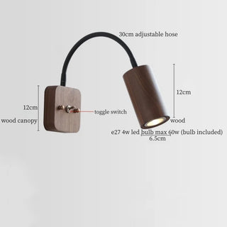 Celako™ Arboris Wall Light | Wood Wabi Sabi Modern Living Room Lighting
