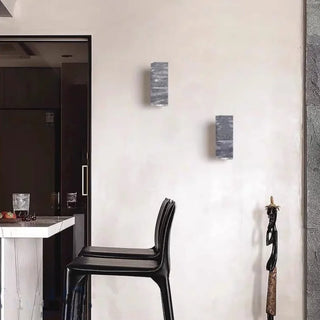 Celako™ Pietra Wall Light | Stone Bedside Lighting