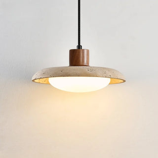 Celako™ Tuffaro Pendant Light | Yellow Travertine Japan Style