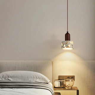 Celako™ Lunazzo Pendant Light | Terrazzo Bedroom Lighting