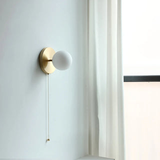 Celako™ Orbis Wall Light | Glass Bedroom Lighting