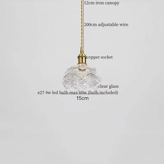 Celako™ Glacium Pendant Light | Frosted Glass Kitchen Island Lighting