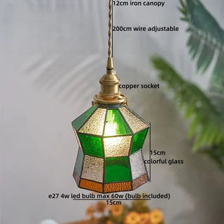 Celako™ Vetrine Pendant Light | Glass Bedroom Lighting