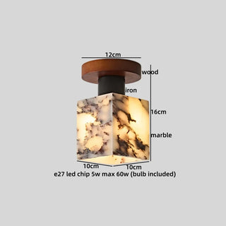Celako™ Albastro Ceiling Light | Marble Dining Room Lighting