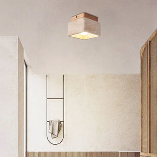 Celako™ Caluma Ceiling Light | Yellow Travertine Vintage