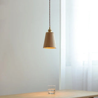 Celako™ Mokuro Pendant Light | Ash Wood Dining Room Lighting