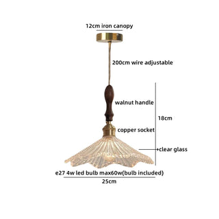 Celako™ Clarus Pendant Light | Glass Dining Room Lighting