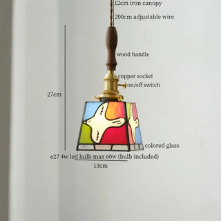 Celako™ Vitranna Pendant Light | Glass Bedroom Lighting