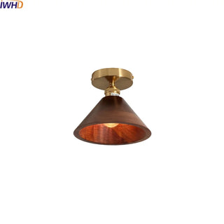 Celako™ Nucara Ceiling Light | Copper Wood Kitchen Island Lighting