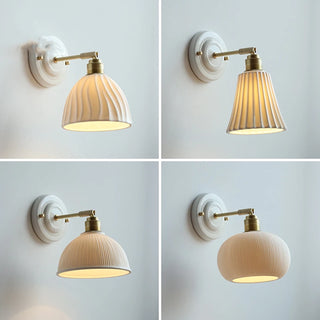 Celako™ Cerami Wall Light | Ceramic Bedroom Lighting