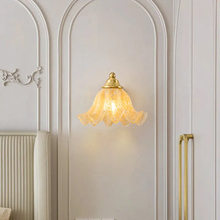 Celako™ Florine Wall Light | Stained Glass Bedside Lighting