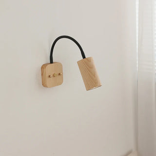 Celako™ Ashera Wall Light | Ash Wood Entryway Lighting