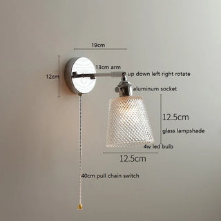 Celako™ Sverra Wall Light | Glass Hallway Lighting