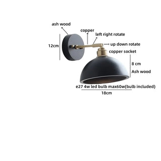 Celako™ Emberi Wall Light | Ceramic Bedside Lighting