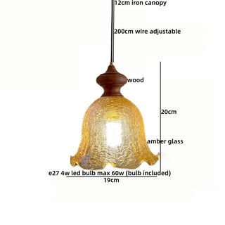 Celako™ Melora Pendant Light | Glass Mid Century Modern Bedroom Lighting
