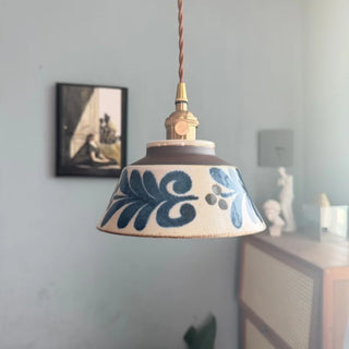 Celako™ Kaolinite Pendant Light | Glazed Ceramic Kitchen Island Lighting