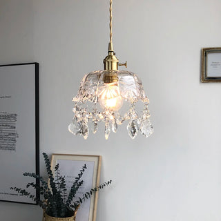 Celako™ Clarvera Pendant Light | Glass Living Room Lighting