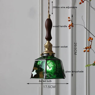Celako™ Luminia Pendant Light | Glass Dining Room Lighting