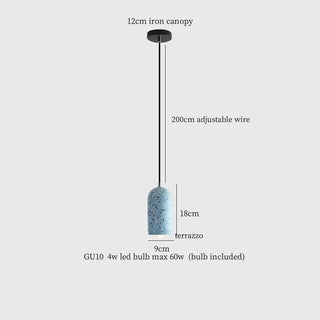 Celako™ Pietrato Pendant Light | Terrazzo Kitchen Island Lighting