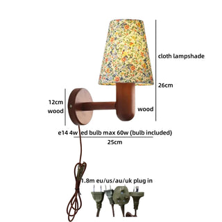 Celako™ Verdure Wall Light | Wood Entryway Lighting