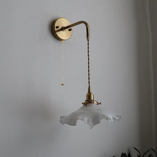 Celako™ Verique Wall Light | Glass Bedroom Lighting