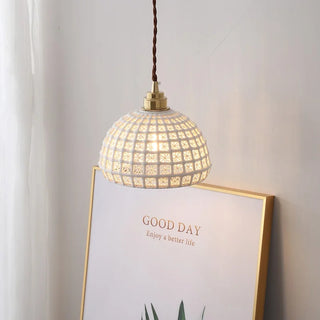 Celako™ Kaolique Pendant Light | White Ceramic Kitchen Island Lighting