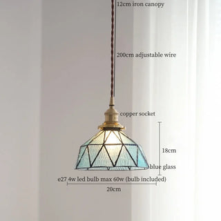 Celako™ Tesseris Pendant Light | Glass Kitchen Island Lighting