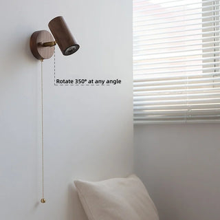Celako™ Lignette Wall Light | Wood Wabi Sabi Modern Bedroom Lighting