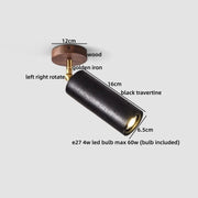 Black Travertine 1