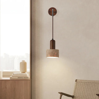 Celako™ Travina Wall Light | Travertine Bedroom Lighting