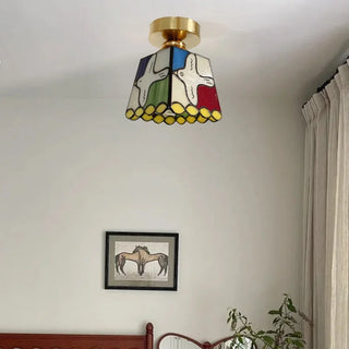 Celako™ Vitren Ceiling Light | Glass American Vintage Bedroom Lighting