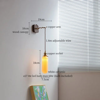Celako™ Kaolune Wall Light | Copper Nordic Modern Bedroom Lighting